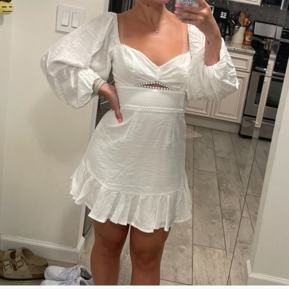NWT SELFIE LESLIE CATCH FEELINGS MINIDRESS XS - Picture 6 of 13